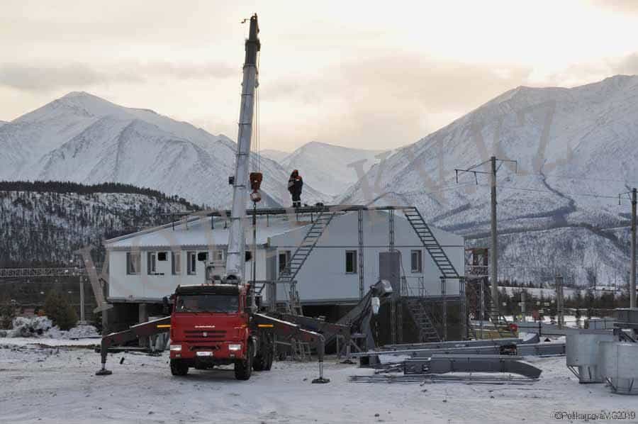 Монтаж блочной паровой котельной