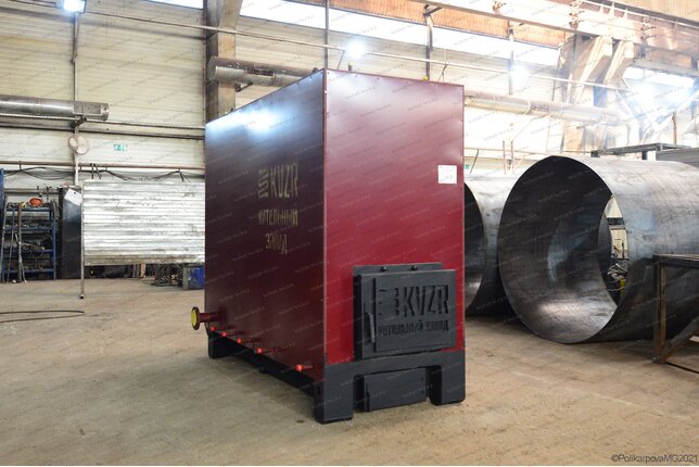 Котел КВр-0.63 К с золоуловителем