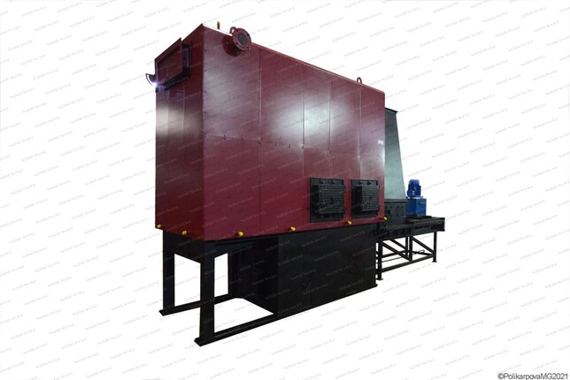Котел на опилках 630 кВт твердотопливный