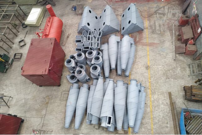 Производство промышленных циклонов ЦН 15 1000 1УП