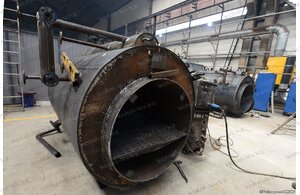 Угольный паровой котел 700 кг в час температура пара 115 С изготовление